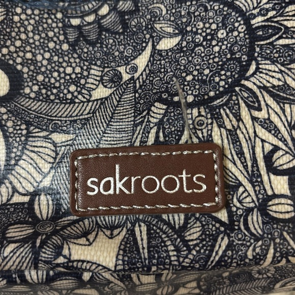 Sakroots blue floral cross body bag - Picture 2 of 5